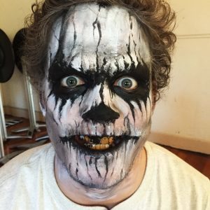 Death Halloween makeup