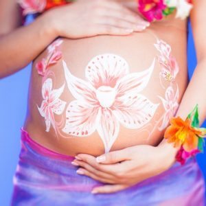 Flower Belly Art