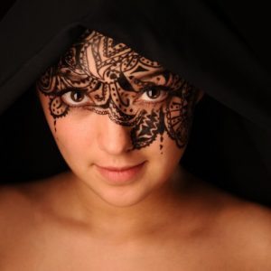 Hennaish design for face by TheMajesticCarnival on DeviantArt