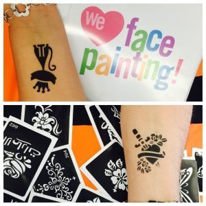 Kids airbrush tattoos