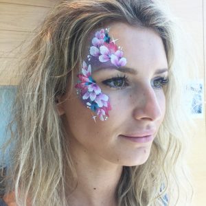 Gorgeous face paint