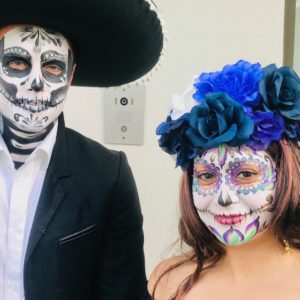 Day of the dead face paint