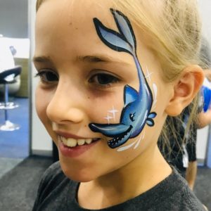 Dolphin Face paint