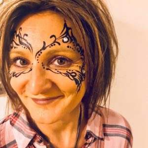 Masquerade face painting ideas